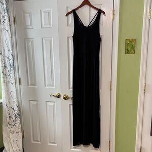 SO Black Sleeveless Maxi Dress